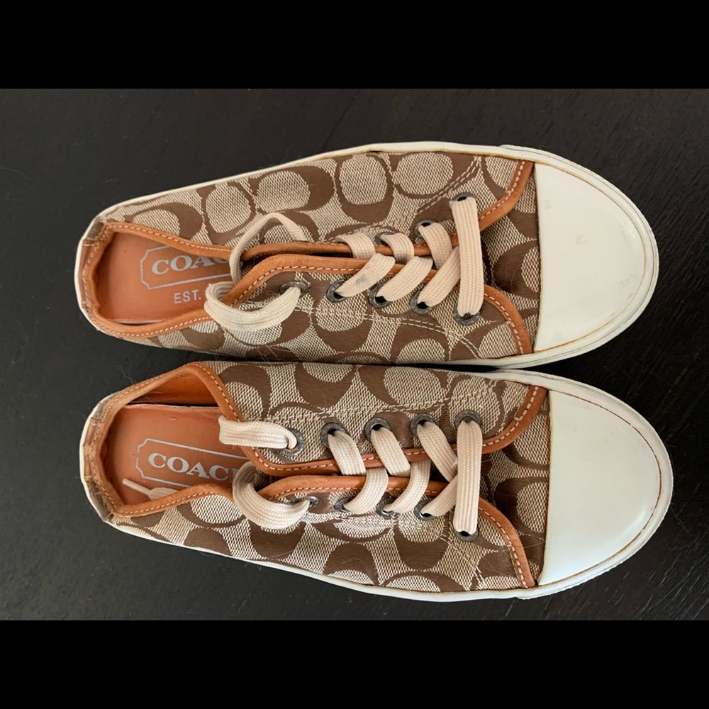 Coach slip on sneakers